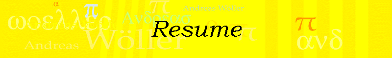 Resume